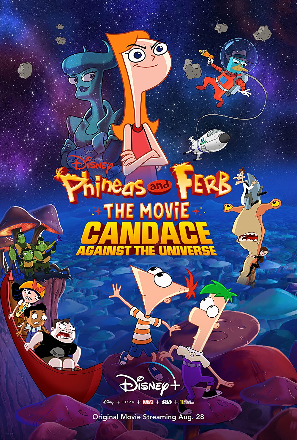 Phineas and Ferb the Movie Candace Against the Universe (2020) Disney+