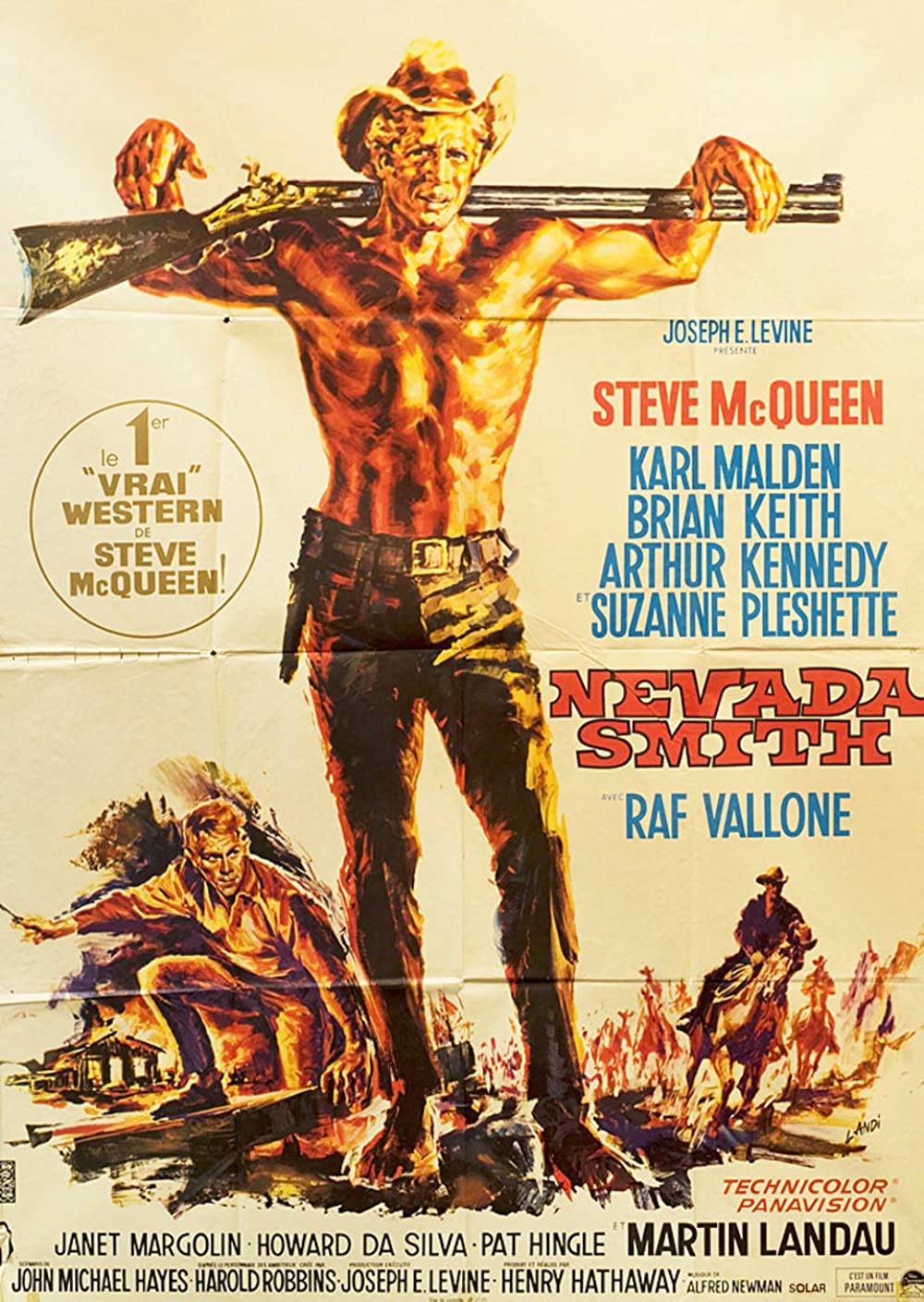 NEVADA SMITH (1966) ล้างเลือด แดนคาวบอย พากย์ไทย