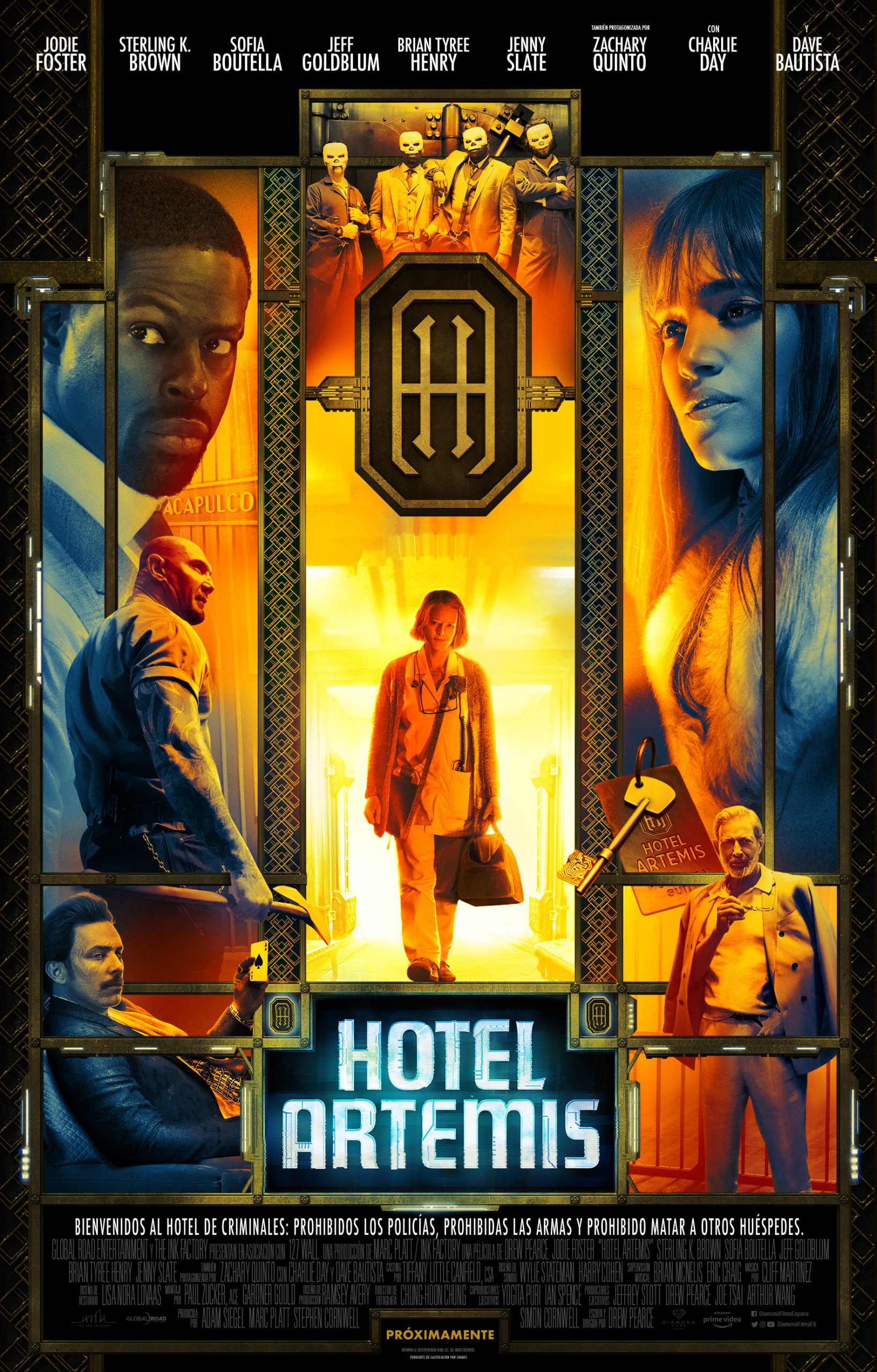 Hotel Artemis (2018) โรงแรมโคตรมหาโจร พากย์ไทย